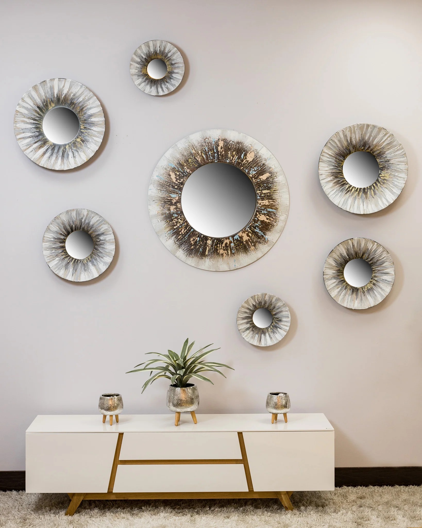 12" Delicat Mirror - Artistique Collection - Image 3