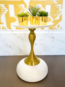 15" End Table White - Image 2