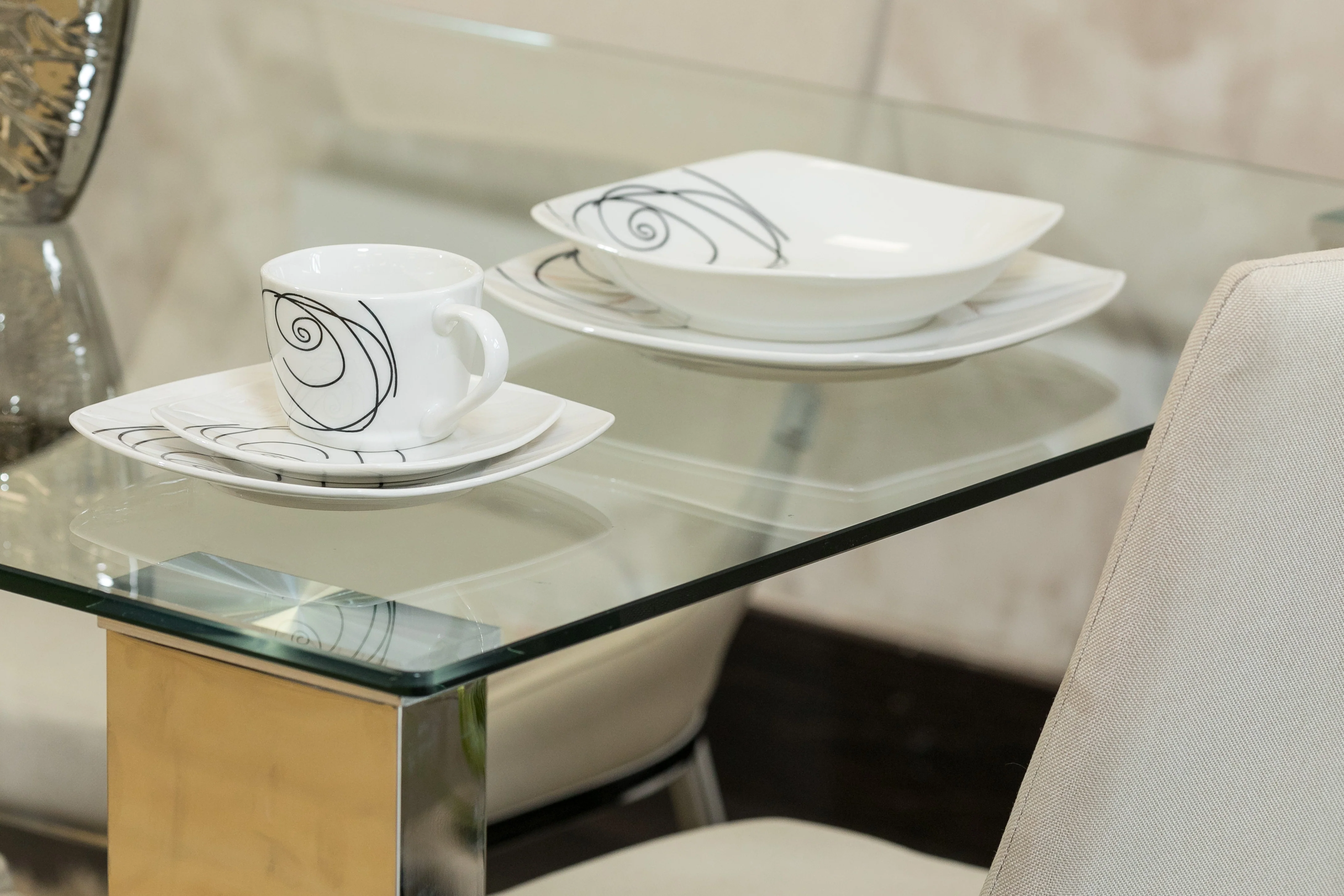 20pcs Moderne Dinner Set - Circlet - Image 7
