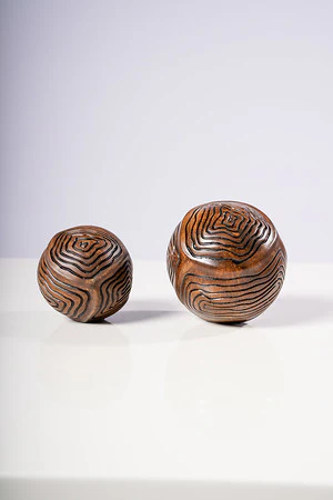 3" WOOD COLOR BALL - Image 3