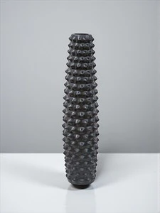 30" BLACK MATTE VASE