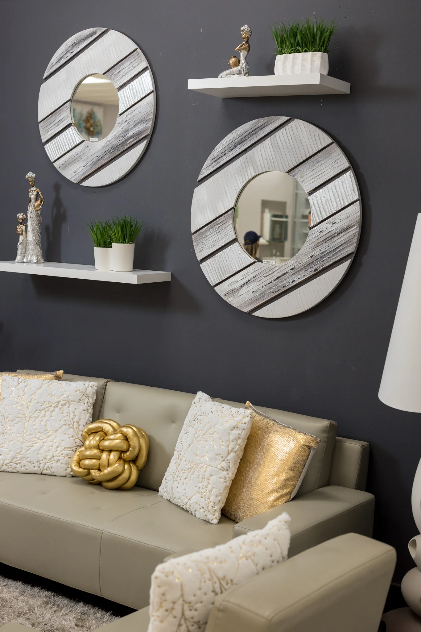 32" Lignes Mirror - Artistique Collection - Image 3