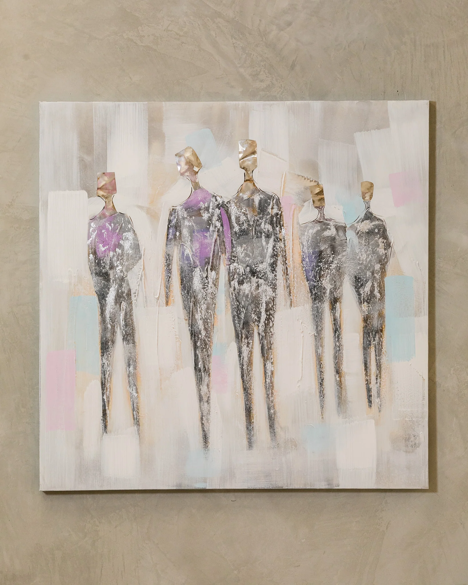 40" x 40" People - Artistique Canvas