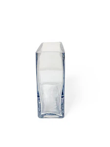 6" CLEAR GLASS VASE - Image 2