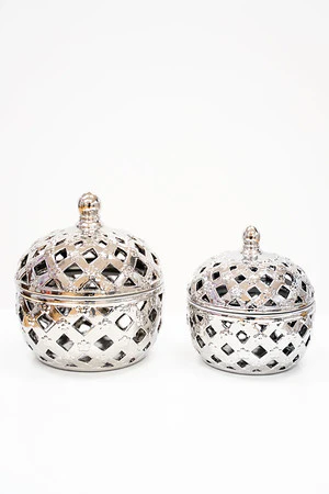 7 "  Titanium Silver Jar SM - Image 2