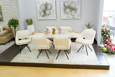 79" BRUNELLA DINING TABLE - Image 4