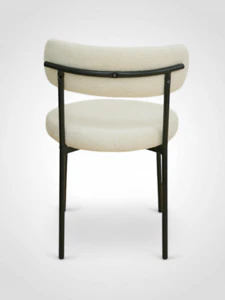 Alessia Chair- Ivory - Image 2