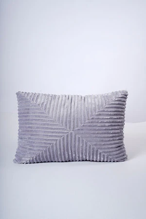FLANNEL CUSHION -GREY