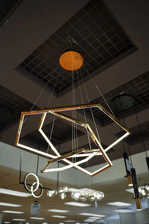 Lampara Colgante Led - Gold - Image 3